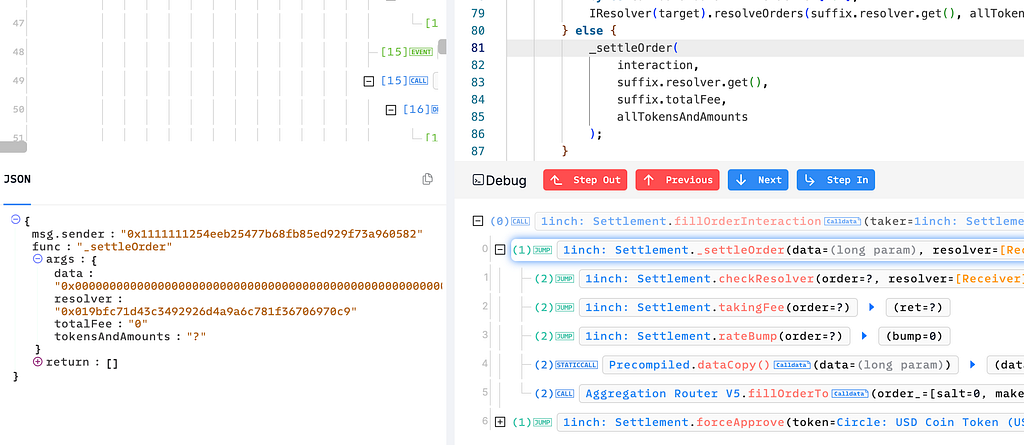 https://app.blocksec.com/explorer/tx/eth/0x74bc4d5dc7f8da468788da6087bb9f73465966ab5b8cf9cf1053d98e78a9bf96?line=267&debugLine=267